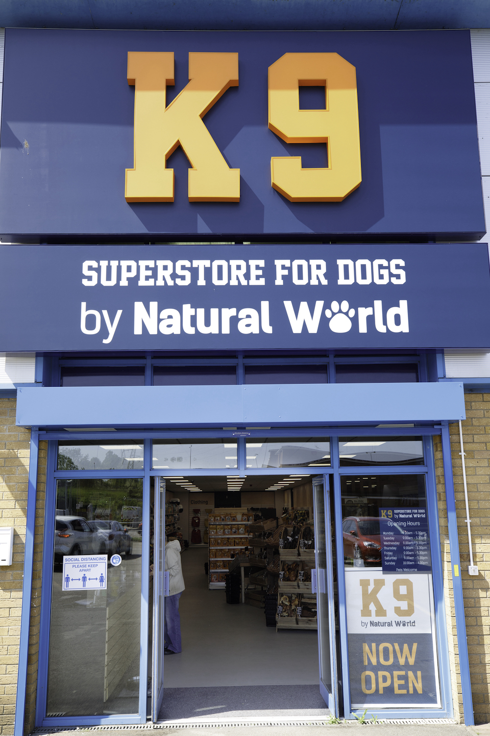K9 by Natural World Shop front