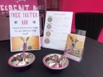 Different Dog Food Free taster Bar